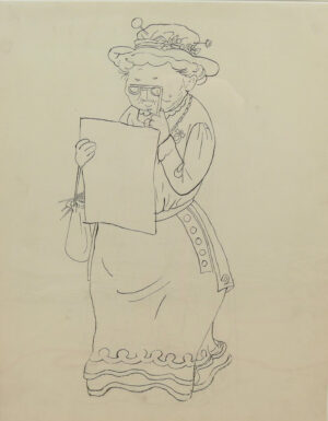 George Grosz, Lesende
