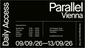 Parallel Vienna - FAIR PASS incl. Opening & Closing Party